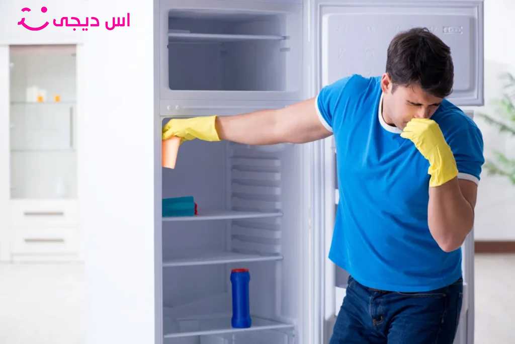 از بین بردن بوی بد یخچال